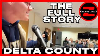 WILD Outta Control Delta County Commissioner Meeting [upl. by Macintosh916]