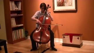 Marcello Adagio and Allegro for Cello [upl. by Yemrots]