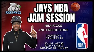 NBA Picks amp Predictions Thursday 12524  Jays NBA Jam Session [upl. by Lazes]