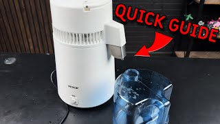 VEVOR Water Distiller  Review [upl. by Adalheid]