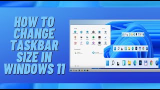 How to Change Taskbar Size in Windows 11  Fix these minor Windows 11 problems youtube windows11 [upl. by Akired742]