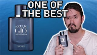 GIORGIO ARMANI ACQUA DI GIO PROFONDO  ONE OF THE BEST NEW FRAGRANCE FLANKERS [upl. by Eiramanna]