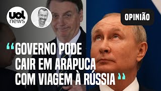 Bolsonaro na Rússia Putin quer mostrar que ocidente não está unido analisa Jamil Chade [upl. by Freemon]