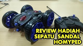 INI DIA MAINAN REMOTE KONTROL HADIAH DARI SEPATU SANDAL HOMYPED [upl. by Haynor]