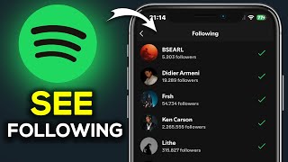 How To See What I follow On Spotify  Easy Guide [upl. by Vedi]