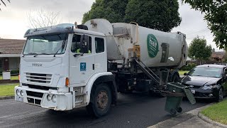 Darebin Garbage Trucks  Hino amp Iveco [upl. by Osrock]