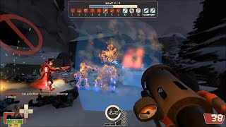 MvM Gameplay Snowpine EXP Raid Resort Madness Vs Machines [upl. by Treacy422]