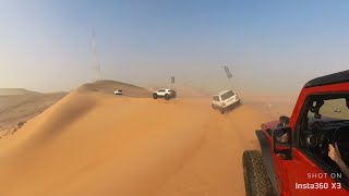 Nissan R50 Pathfinder DROPS Jeep Wrangler Toyota Fj Cruisers LC100 and Lexus GX470 in Sweihan [upl. by Eboj693]