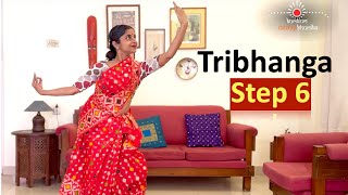 Lesson23  Tribhangi  STEP 6 Odissi Dance Tutorial  Tulika  odissi dance tutorial classical [upl. by Amata177]