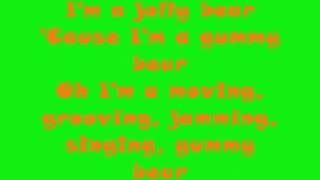 Gummy Bear Song 2007 Remixwith lyrics [upl. by Jilleen]