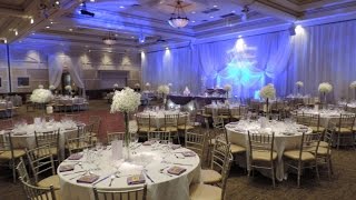 Reception Wedding Decor and Babys breath Centerpieces Ideas William amp Joys Wedding [upl. by Lilahk]