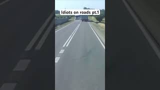 Idiots on roads pt1 automobile cars idiots poland [upl. by Rossi]