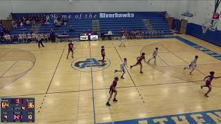 CoxsackieAthens High School vs Watervliet JV Boys Varsity Basketball [upl. by Lutero]