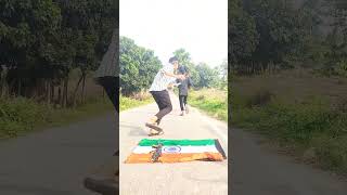 Fouji Tiranga Respect and ￼ Salute 🫡🇮🇳 trendingshorts saluteindian youtubeshortssaluteandrespect [upl. by Aissej607]