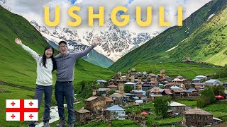 A DAY IN USHGULI SVANETI GEORGIA 🇬🇪 – the highest continuously inhabited settlement in Europe [upl. by Doubler]