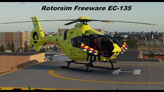 Freeware Rotorsim EC 135 for X Plane 12 [upl. by Jean]