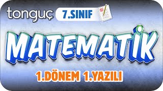 7Sınıf Matematik 1Dönem 1Yazılıya Hazırlık 📝 2024 [upl. by Lennaj548]