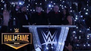 The US Express honor Bray Wyatt with firefly tribute 2024 WWE Hall of Fame highlights [upl. by Kathi]