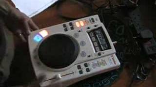 A look at the Vestax CDX05 cd player part TWO [upl. by Yenot]