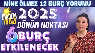 2025 YILI DÖNÜM NOKTASI 6 BURÇ ÇOK ETKİLENECEK PARA KAZANACAK BURÇLAR DİADEM YILDIZININ ETKİSİ [upl. by Nosauq17]