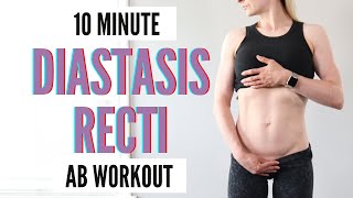 10 Minute Csection Ab Workout for Diastasis Recti  heal amp strengthen your abs postpartum [upl. by Sigismund]