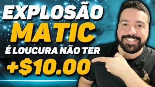 CRIPTOMOEDA MATIC VAI BOMB4R POR CONTA DISSO E CHEGAR NESSES PREÇOS ATÉ 2025 [upl. by Simonette]