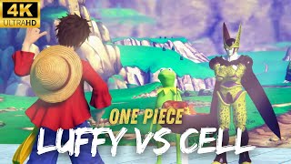 🇮🇹 CELL PERFETTO VS LUFFY  ANIMAZIONE DI DevilArtemis [upl. by Gruver]