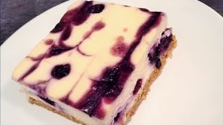 Blueberry Cheesecake  Delicious and great for parties [upl. by Anigal522]