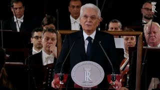 Mattarella soddisfatto Buona festa della Repubblica a tutti [upl. by Nylram]