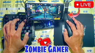 Zombie Gamer Is LIVE STREAM keyboard Mouse Gameplay Free Fire 🔥 [upl. by Razid]