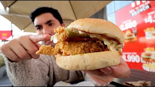 Probando las HAMBURGUESAS BARATAS de los locales de COMIDA rápida [upl. by Jamil302]