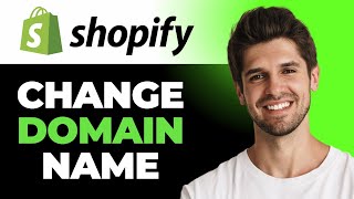 How to Change Domain Name in Shopify [upl. by Nivle]