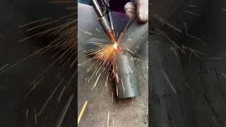 Automatic wire feeding fast welding speed automatic laserwelding welding 1500wlaserwelding [upl. by Imoan328]