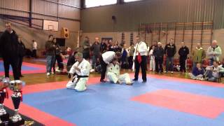 Full Contact Karate SNR Mens Division  AMAC Regional Tournament Dubbo June 2014 [upl. by Cornish]