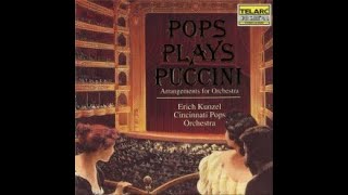 ERICH KUNZEL CINCINNATI POPS ORCHESTRA  Pops plays Puccini  CD 1991 [upl. by Fons]