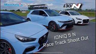 Hyundai Ioniq 5 N at Mondello race track in Ireland with Mooneys Hyundai [upl. by Hal]