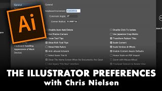 Ai  Chapter 2  My Suggestions for SETTING YOUR ILLUSTRATOR PREFERENCES [upl. by Ahmar]