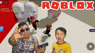 CABEZONES nos PERSIGUEN en ROBLOX  CABEZONES se BURLAN de NOSOTROS😱  LA BANDA JUEGA [upl. by Zoarah535]