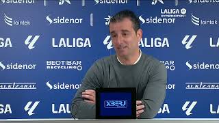 Rueda de prensa SD Amorebieta vs Elche CF [upl. by Nimsaj]