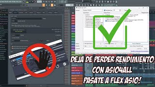 Deja de perder rendimiento con ASIO4ALL y PASATE a FLEX ASIO [upl. by Eldridge]