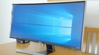 Samsung S34E790C Curved Monitor Review [upl. by Aowda901]