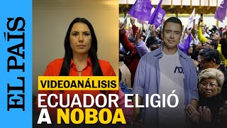 ECUADOR  ¿Qué ideología tiene Daniel Noboa  EL PAÍS [upl. by Dedric114]