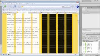 Dreamweaver CS6  Aperçu du mode Grille fluide [upl. by Ennaoj270]