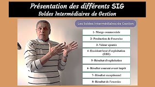 Présentation des différents SIG Soldes Intermédiaires de Gestion [upl. by Acinoreb]