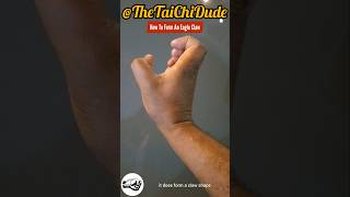 How To Form An Eagle Claw martialarts kungfu [upl. by Yhtnomit190]