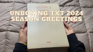 Unboxing txt 2024 seasons greetings [upl. by Ibbed]