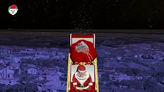 Santa delivers gifts in Lisbon Portugal 🎅🏼🎥  TrackingSanta 2023 [upl. by Ecaroh]