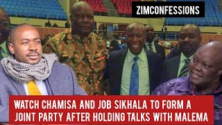 WATCH Chamisa And Job Sikhala To Form A Joint Party After Holding Talks With Malema [upl. by Laurentia]