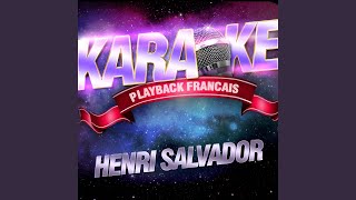 Le Petit Indien — Karaoké Playback Instrumental — Rendu Célèbre Par Henri Salvador [upl. by Tallbott938]