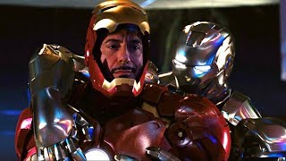 Iron Man vs Rhodey  Party Fight Scene  IronMan 2 2010 Movie CLIP HD [upl. by Wedurn]